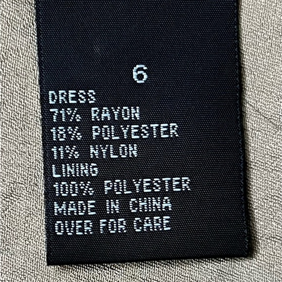 Shimmer gold square neck classic & chic party dress size 6 by AGB - Picture 4 of 5